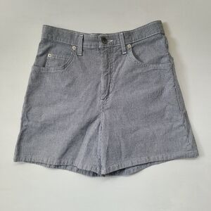 *SOLD* French Dressing high rise micro-gingham shorts